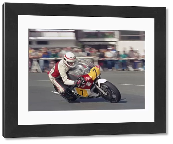 Stephen Hazlett (Yamaha) 1987 Senior Manx Grand Prix