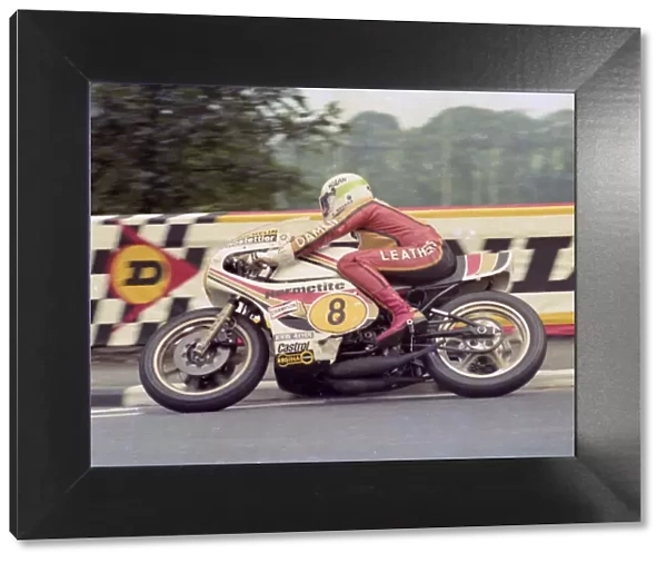 Alex George (Yamaha) 1976 Senior TT