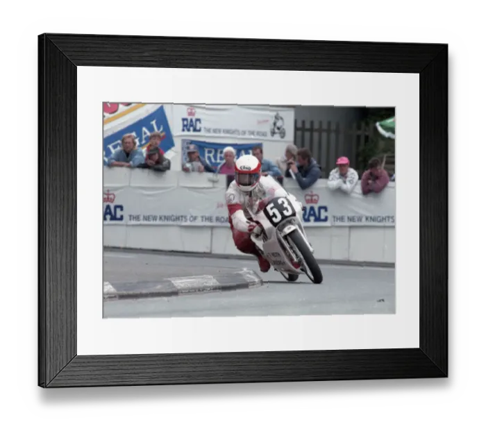 Framed Print : Bob Heath (Honda) 1992 Ultra Lightweight TT Framed Print : Bob Heath (Honda) 1992 Ultra Lightweight TT