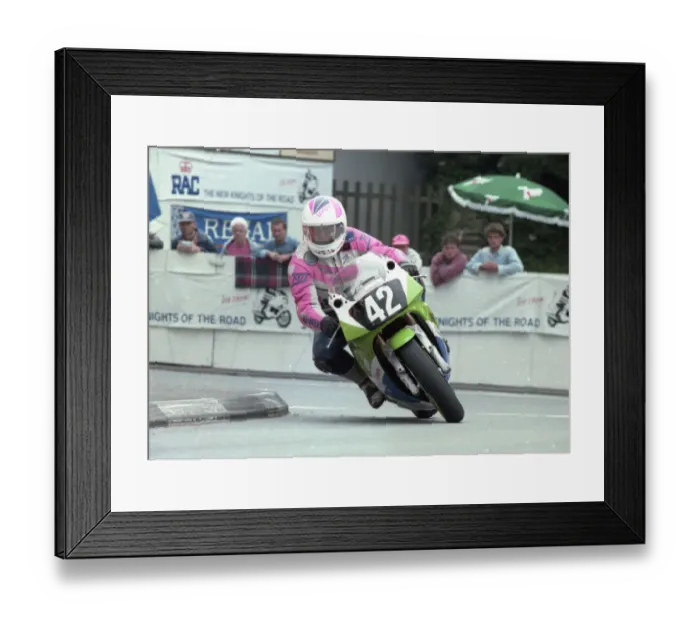 Framed Print : Walter Leitgeb (Kawasaki) 1992 Supersport 400 TT Framed Print : Walter Leitgeb (Kawasaki) 1992 Supersport 400 TT