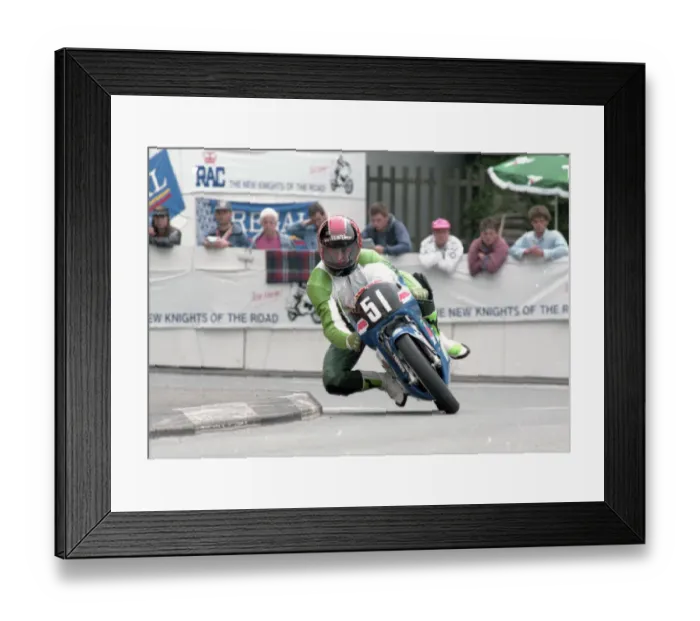 Framed Print : Steven Johnson (Honda) 1992 Ultra Lightweight TT Framed Print : Steven Johnson (Honda) 1992 Ultra Lightweight TT