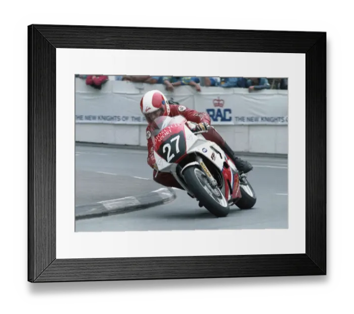 Framed Print : Ray Knight (Yamaha) 1992 Supersport 400 TT Framed Print : Ray Knight (Yamaha) 1992 Supersport 400 TT