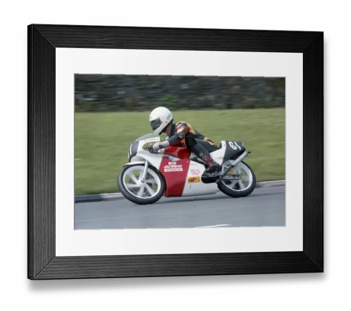 Framed Print : Bob Jackson (Honda) 1992 Ultra Lightweight TT Framed Print : Bob Jackson (Honda) 1992 Ultra Lightweight TT