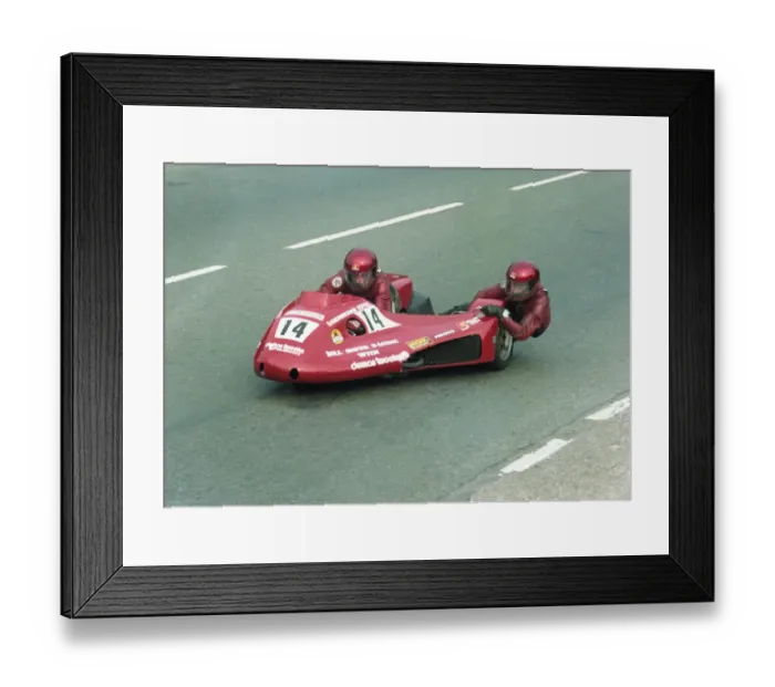 Framed Print : Keith Galtress & Neil Shilton (Yamaha) 1982 Sidecar TT Framed Print : Keith Galtress & Neil Shilton (Yamaha) 1982 Sidecar TT