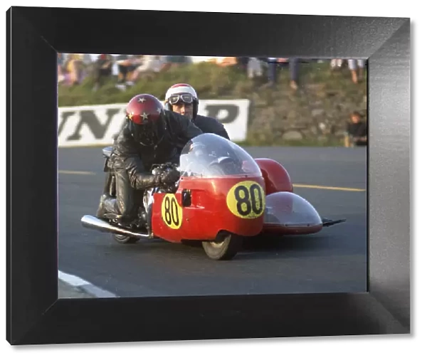 Alistair Lewis & A J Morrison (Triumph) 1971 500 Sidecar TT