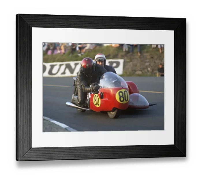 Framed Print : Alistair Lewis & A J Morrison (Triumph) 1971 500 Sidecar TT Framed Print : Alistair Lewis & A J Morrison (Triumph) 1971 500 Sidecar TT