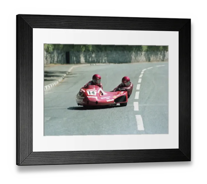 Framed Print : Keith Galtress & Neil Shilton (Yamaha) 1982 Sidecar TT Framed Print : Keith Galtress & Neil Shilton (Yamaha) 1982 Sidecar TT