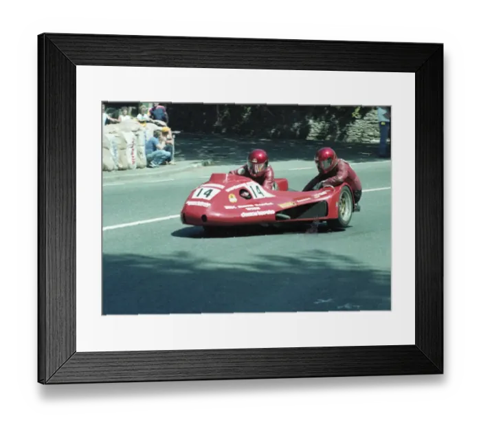 Framed Print : Keith Galtress & Neil Shilton (Yamaha) 1982 Sidecar TT Framed Print : Keith Galtress & Neil Shilton (Yamaha) 1982 Sidecar TT
