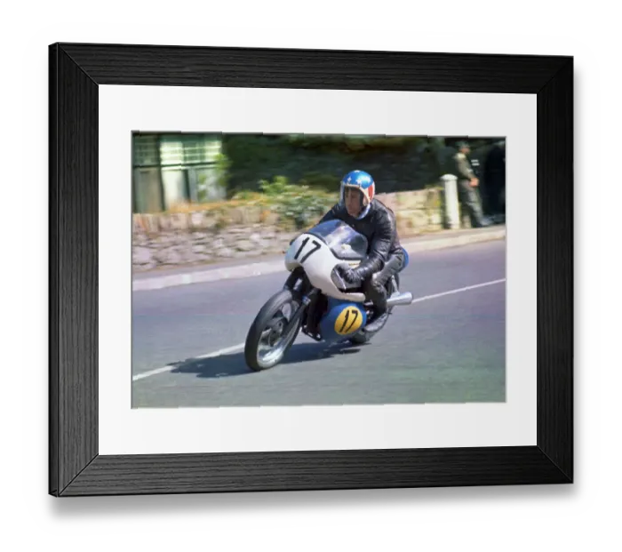 Framed Print : Alfred Palmer (Triumph) 1972 Senior Manx Grand Prix Framed Print : Alfred Palmer (Triumph) 1972 Senior Manx Grand Prix