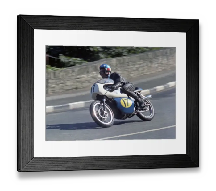 Framed Print : Alfred Palmer (Triumph) 1972 Senior Manx Grand Prix Framed Print : Alfred Palmer (Triumph) 1972 Senior Manx Grand Prix