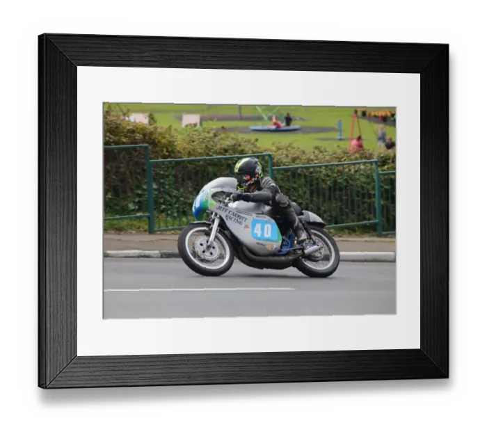 Framed Print : Jeff Ward (Suzuki) 2019 Junior Classic TT Framed Print : Jeff Ward (Suzuki) 2019 Junior Classic TT
