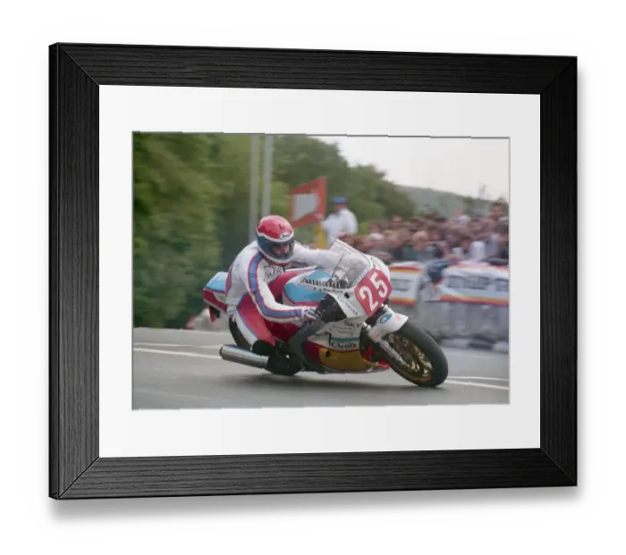 Framed Print : Brian Raynor (Yamaha) 1988 Production A TT Framed Print : Brian Raynor (Yamaha) 1988 Production A TT