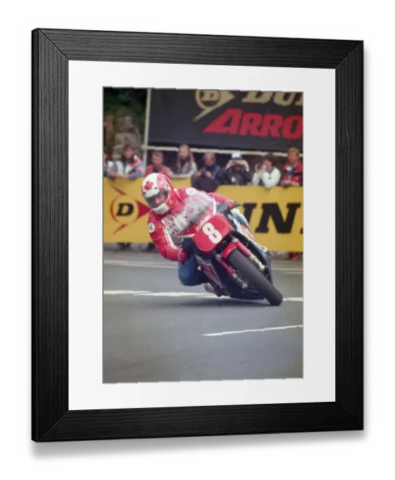 Framed Print : Kevin Wilson (Suzuki) 1988 Production A TT Framed Print : Kevin Wilson (Suzuki) 1988 Production A TT