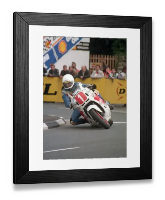 Framed Print : Nick Jefferies (Honda) 1988 Production A TT Framed Print : Nick Jefferies (Honda) 1988 Production A TT