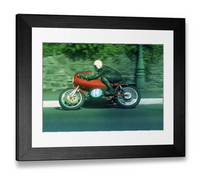 Framed Print : Pete Casey (Aermacchi) 1970 Junior Manx Grand Prix Framed Print : Pete Casey (Aermacchi) 1970 Junior Manx Grand Prix