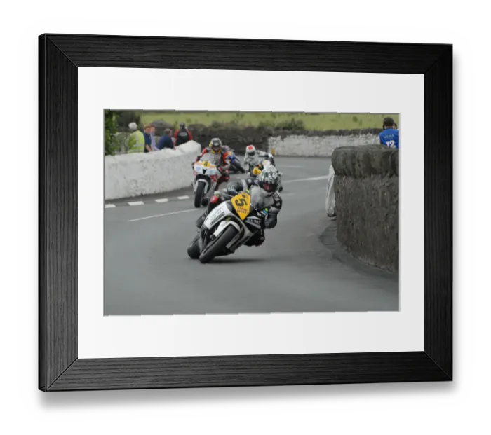 Framed Print : Chris Palmer (Yamaha) 2007 Southern 100