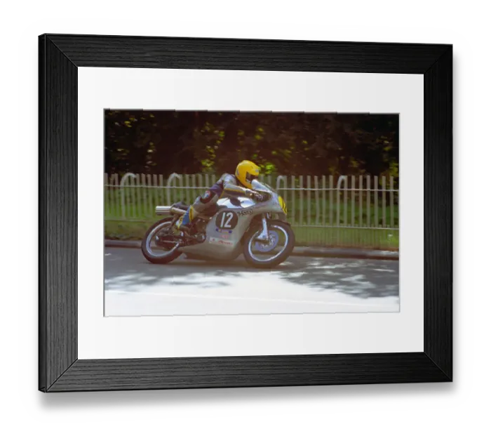 Framed Print : Richard Milky Quayle (Norton) 2002 Senior Classic Manx Grand Prix Framed Print : Richard Milky Quayle (Norton) 2002 Senior Classic Manx Grand Prix