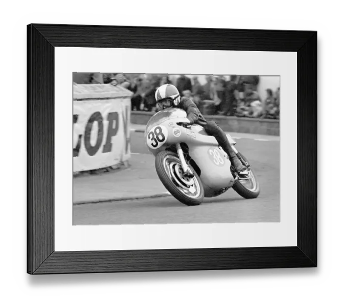 Framed Print : John Williams (Arter AJS) 1971 Junior TT Framed Print : John Williams (Arter AJS) 1971 Junior TT