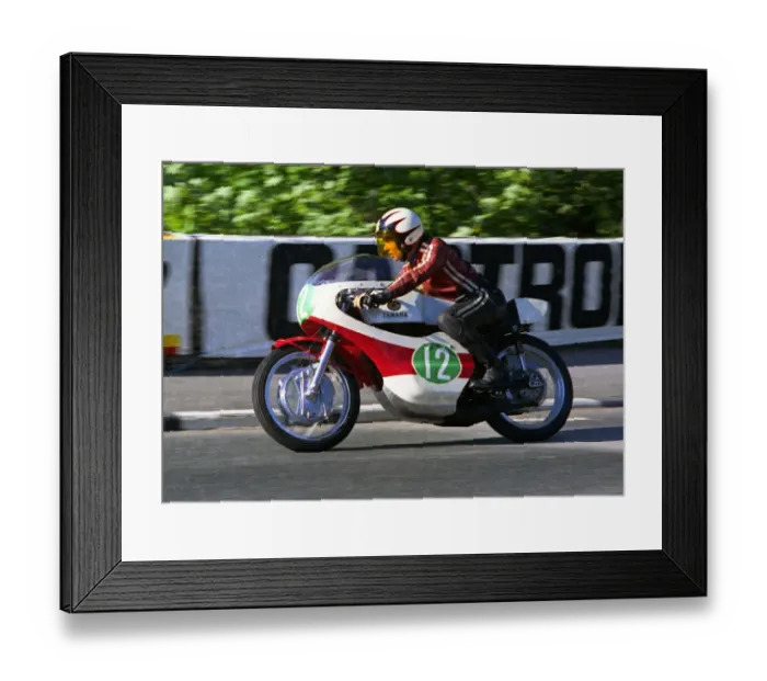 Framed Print : Tommy Robb (Yamaha) 1973 Lightweight TT Framed Print : Tommy Robb (Yamaha) 1973 Lightweight TT
