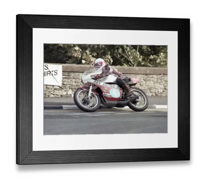 Framed Print : Jim Dunlop (Yamsel) 1978 Junior Manx Grand Prix Framed Print : Jim Dunlop (Yamsel) 1978 Junior Manx Grand Prix