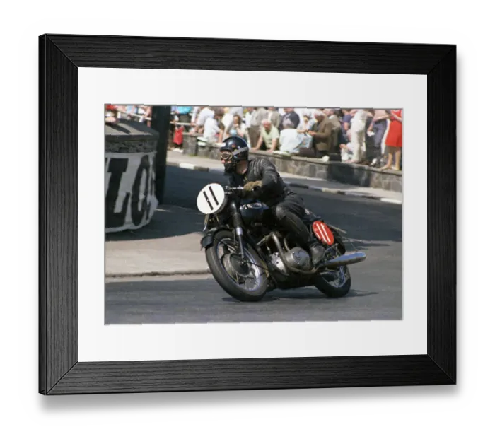 Framed Print : George Barnacle (Triumph) 1969 Production TT Framed Print : George Barnacle (Triumph) 1969 Production TT