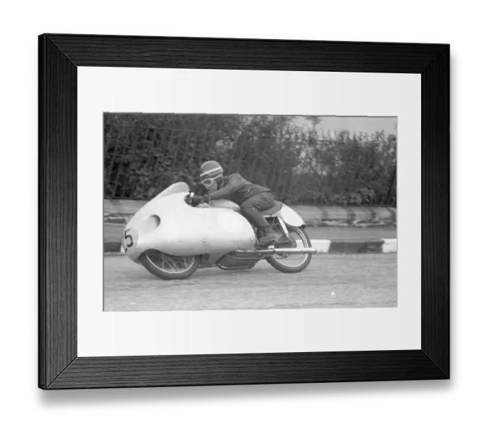 Framed Print : Vaclas Parus (CZ) 1956 Lightweight TT