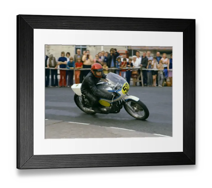 Framed Print : Roy Barber (Triton) 1975 Senior Manx Grand Prix Framed Print : Roy Barber (Triton) 1975 Senior Manx Grand Prix