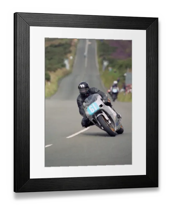 Framed Print : Chris Barratt (Yamaha) 2003 Newcomers Manx Grand Prix Framed Print : Chris Barratt (Yamaha) 2003 Newcomers Manx Grand Prix