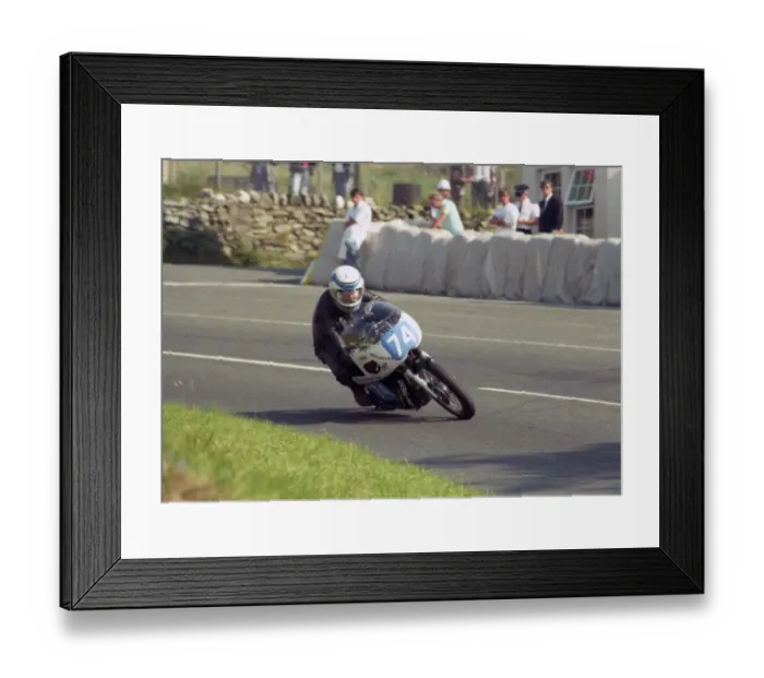 Framed Print : Vic Haskell (BSA) 1991 Junior Classic Manx Grand Prix Framed Print : Vic Haskell (BSA) 1991 Junior Classic Manx Grand Prix