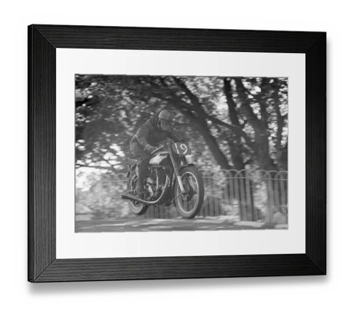 Framed Print : Charlie Salt (Norton) 1949 Senior TT Framed Print : Charlie Salt (Norton) 1949 Senior TT