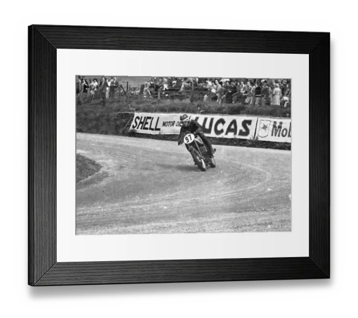 Framed Print : Cecil Sandford (Velocette) 1951 Junior TT Framed Print : Cecil Sandford (Velocette) 1951 Junior TT