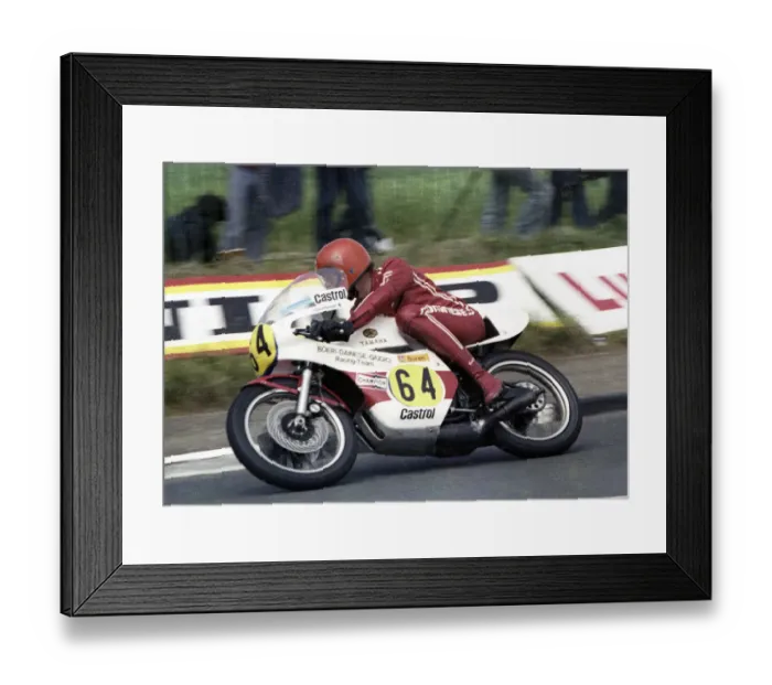 Framed Print : Herbert Schieferecke (Yamaha) 1978 Senior TT Framed Print : Herbert Schieferecke (Yamaha) 1978 Senior TT