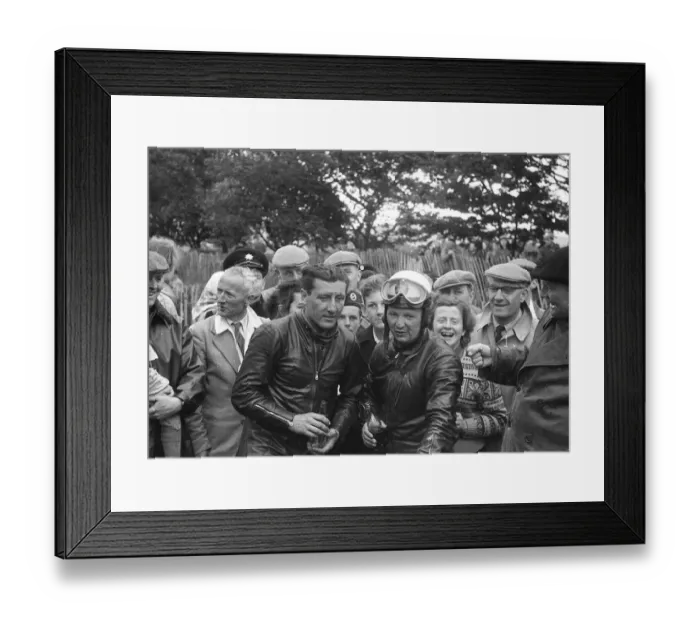 Framed Print : Walter Schneider & Hans Strauss (BMW) 1955 Sidecar TT Framed Print : Walter Schneider & Hans Strauss (BMW) 1955 Sidecar TT