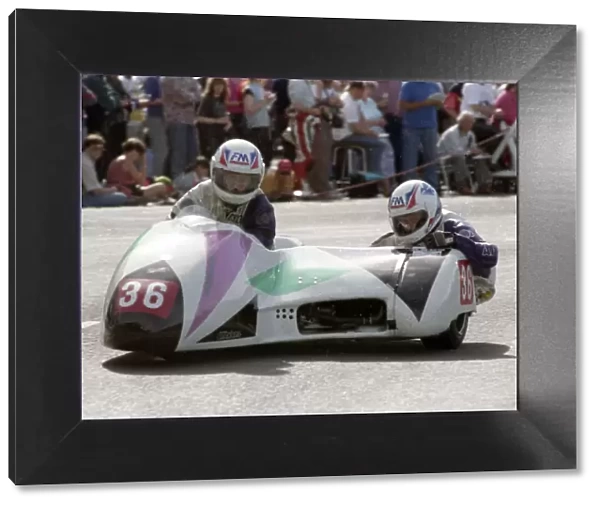 Alan Shand & Neil Miller (Baker Honda) 1993 Sidecar TT