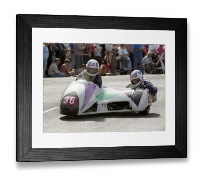 Framed Print : Alan Shand & Neil Miller (Baker Honda) 1993 Sidecar TT Framed Print : Alan Shand & Neil Miller (Baker Honda) 1993 Sidecar TT