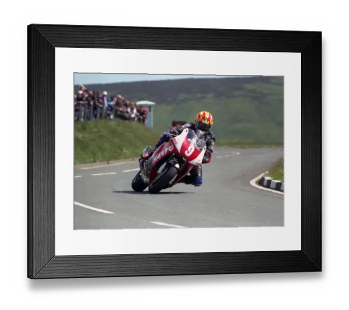 Framed Print : Ian Simpson (Honda) 1998 Production TT Framed Print : Ian Simpson (Honda) 1998 Production TT