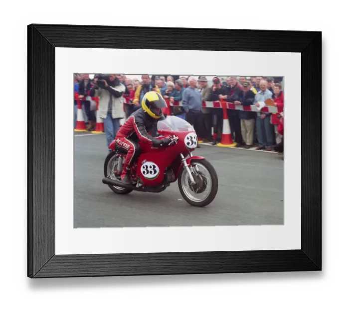 Framed Print : Franco Sinesio (Motobi) 2000 Classic Parade Lap Framed Print : Franco Sinesio (Motobi) 2000 Classic Parade Lap