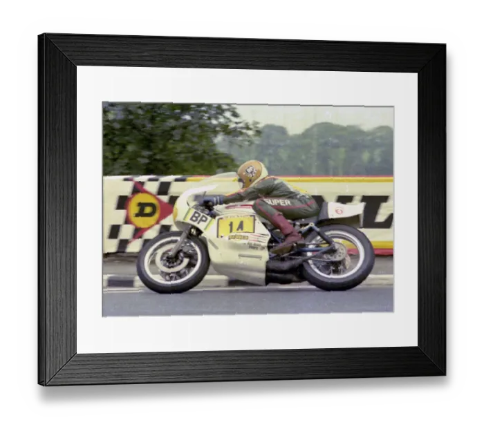Framed Print : Martin Sharpe (Sparton) 1976 Senior TT Framed Print : Martin Sharpe (Sparton) 1976 Senior TT