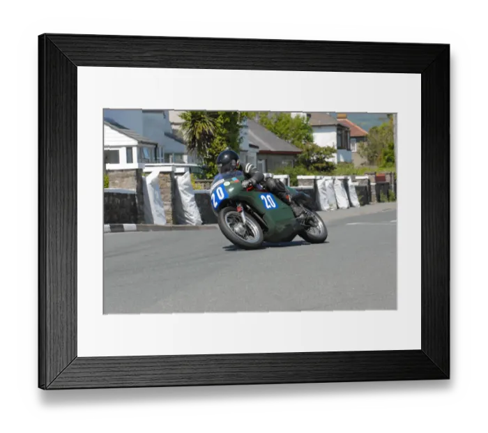 Framed Print : Meredydd Owen (AJS) 2011 Pre TT Classic Framed Print : Meredydd Owen (AJS) 2011 Pre TT Classic