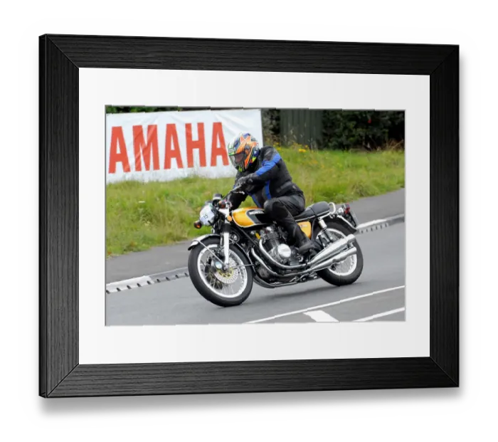 Framed Print : Michael Burdaky (Honda) 2011 VMCC Parade Lap Framed Print : Michael Burdaky (Honda) 2011 VMCC Parade Lap