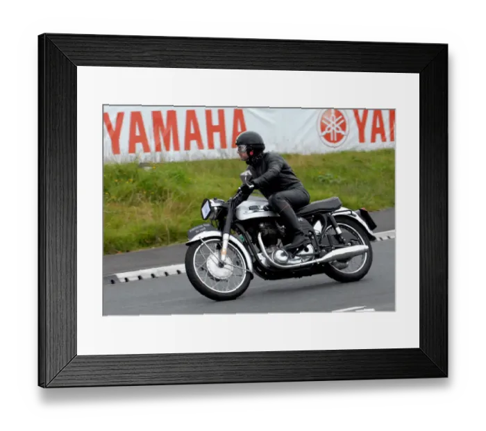 Framed Print : Roland Grossbicher (Norton) 2011 VMCC Parade Lap Framed Print : Roland Grossbicher (Norton) 2011 VMCC Parade Lap