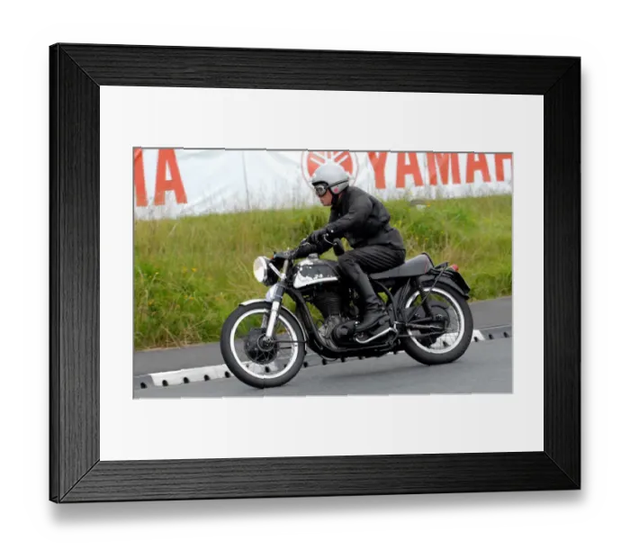 Framed Print : Willibald Grossbicher (Norton) 2011 VMCC Parade Lap Framed Print : Willibald Grossbicher (Norton) 2011 VMCC Parade Lap