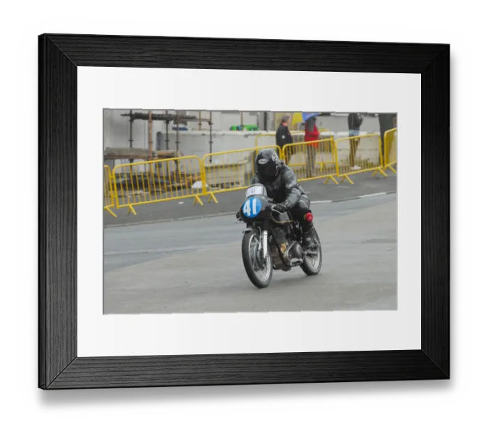Framed Print : Kevin Miller (AJS) 2012 VMCC Parade Lap Framed Print : Kevin Miller (AJS) 2012 VMCC Parade Lap