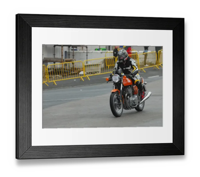 Framed Print : Martin Halliwell (Laverda) 2012 VMCC Parade Lap Framed Print : Martin Halliwell (Laverda) 2012 VMCC Parade Lap