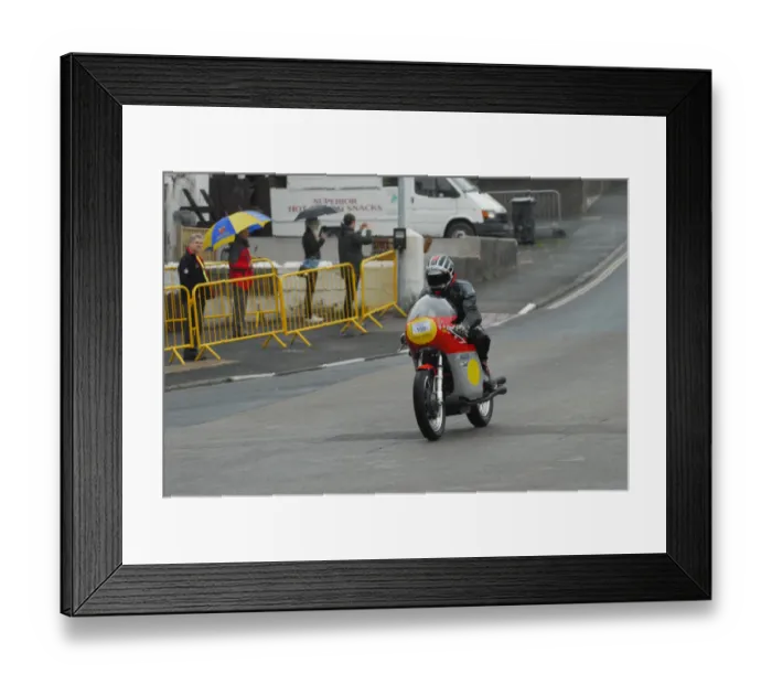Framed Print : Des Connor (MV) 2012 VMCC Parade Lap Framed Print : Des Connor (MV) 2012 VMCC Parade Lap