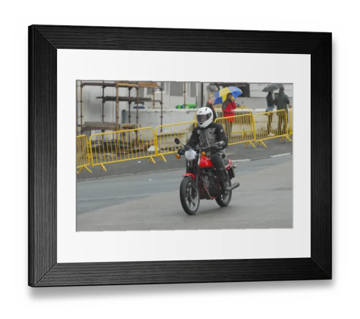 Framed Print : Ian Peter Collins (Morini) 2012 VMCC Parade Lap Framed Print : Ian Peter Collins (Morini) 2012 VMCC Parade Lap