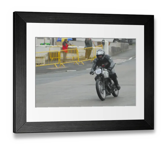 Framed Print : Steve Corbett (Velocette) 2012 VMCC Parade Lap Framed Print : Steve Corbett (Velocette) 2012 VMCC Parade Lap