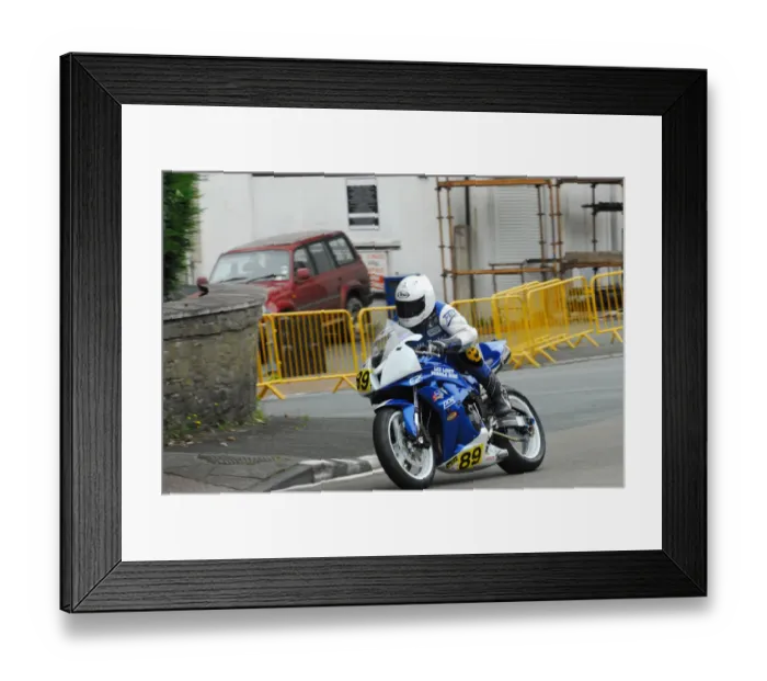 Framed Print : Les Liney (Honda) 2012 Senior Manx Grand Prix Framed Print : Les Liney (Honda) 2012 Senior Manx Grand Prix