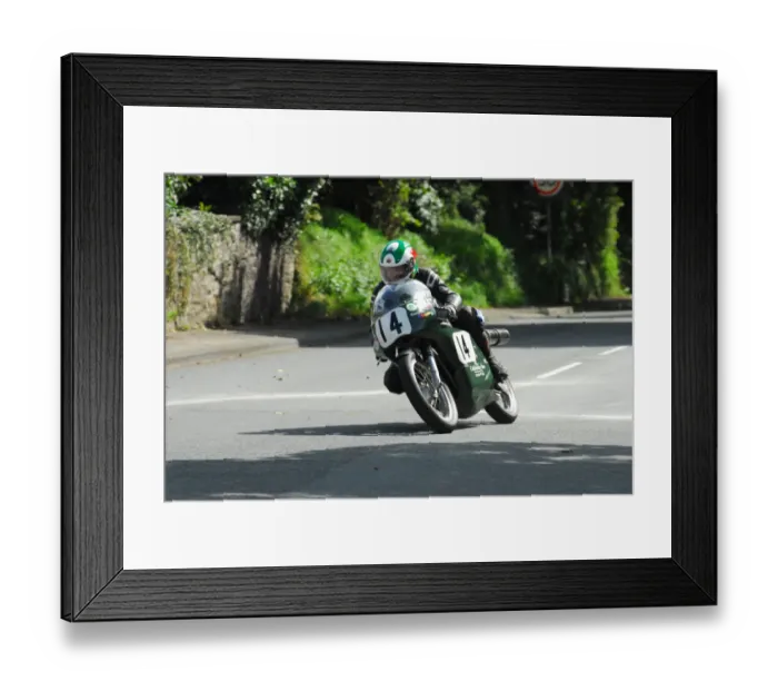 Framed Print : Meredydd Owen (Seeley) 2012 Junior Classic Manx Grand Prix Framed Print : Meredydd Owen (Seeley) 2012 Junior Classic Manx Grand Prix