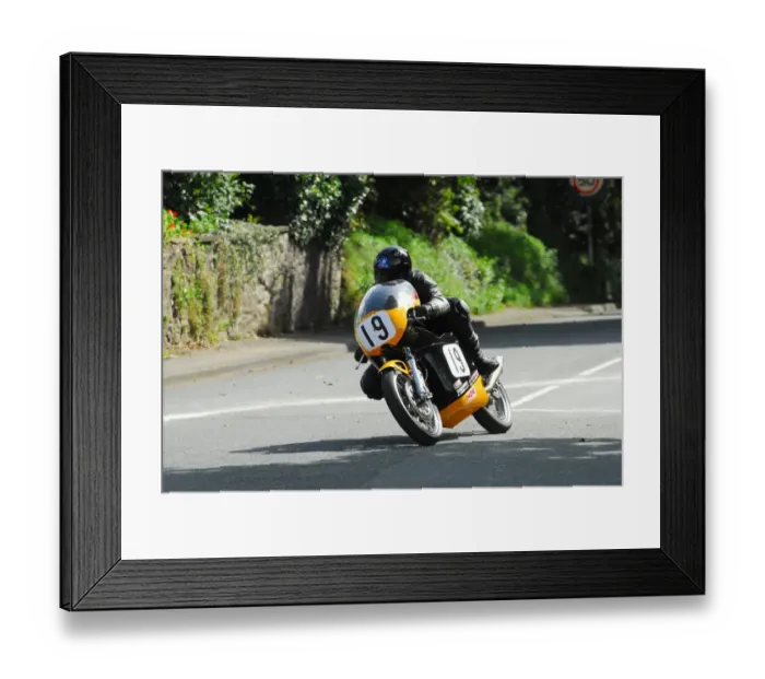 Framed Print : Ken Davis (Honda) 2012 Junior Classic Manx Grand Prix Framed Print : Ken Davis (Honda) 2012 Junior Classic Manx Grand Prix